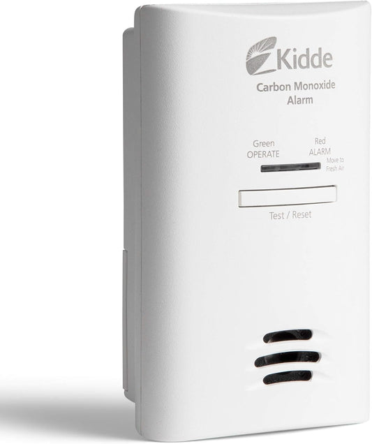 Kidde Plug-In Carbon Monoxide Detector with Battery Backup & Test-Hush Button