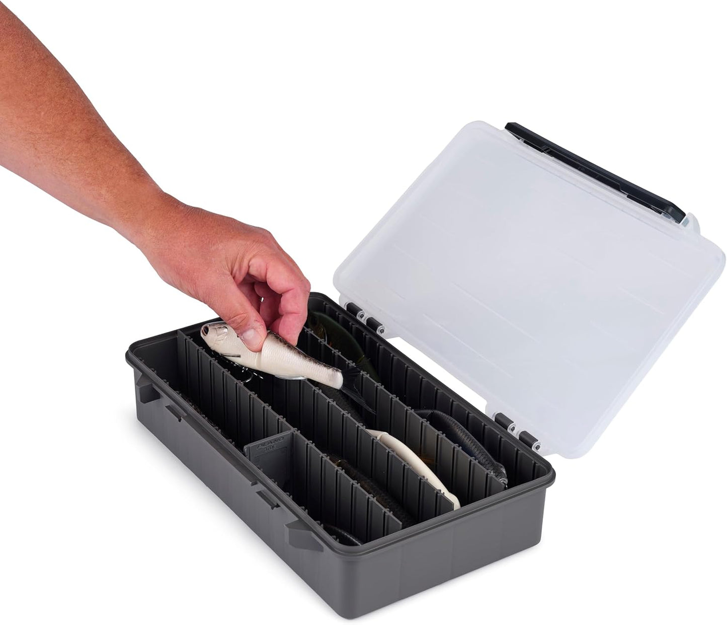 Plano StowAway Tackle Box - Deep Stow Design with Rust-Preventive Features | Transparent Lid & Stackable Storage