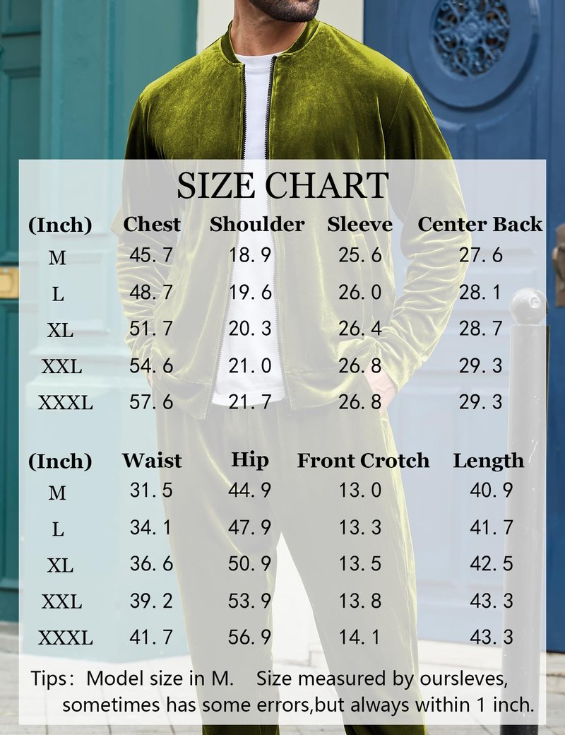 LecGee Men's Solid Sports Pant With Slant Pocket and Baseball Collar Long Sleeve Sweatshirt 2 Piece Outfits(Royal Blue,Large)
