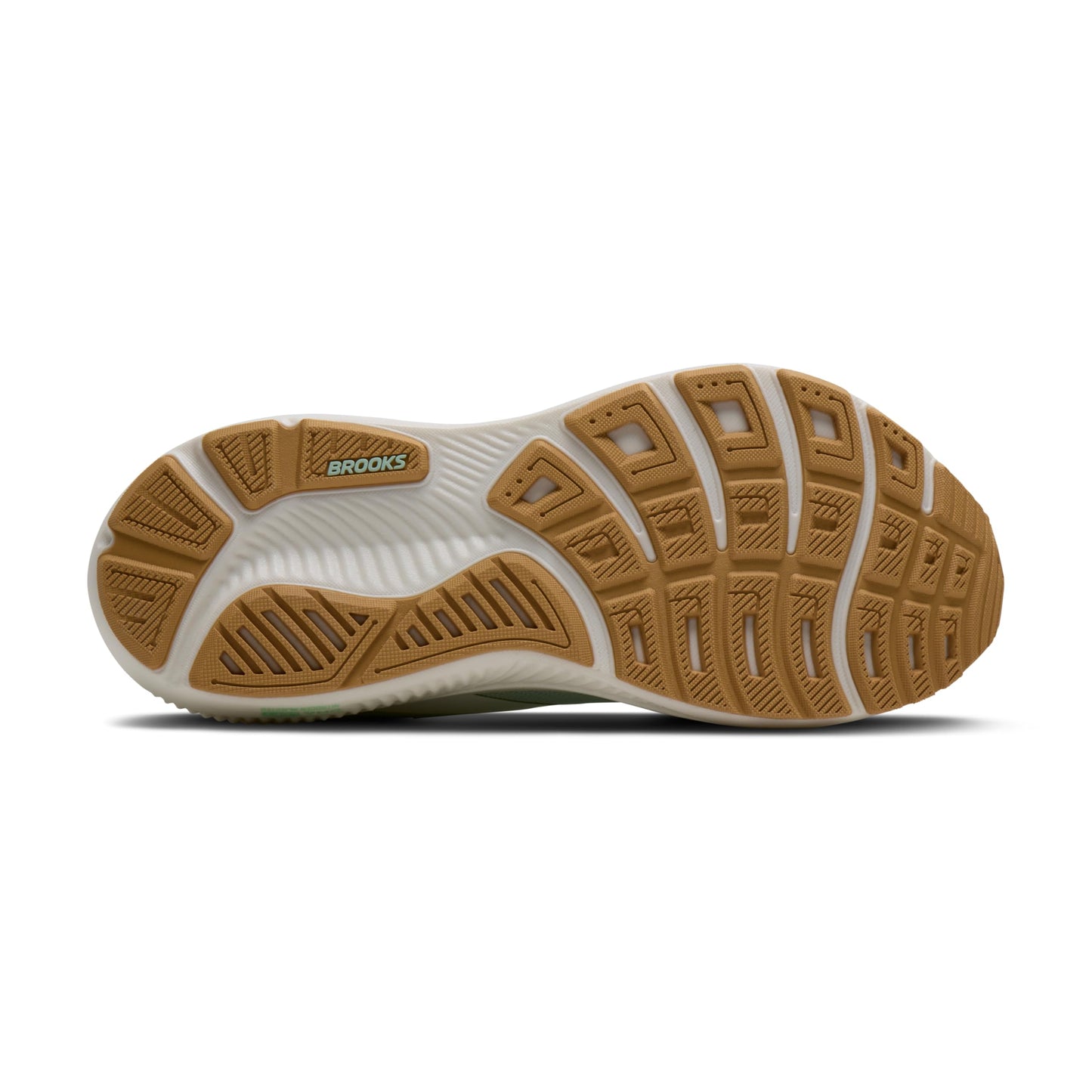 Brooks Women’s Ghost 17 Neutral Running Shoe - Honeydew/Coconut/Taffy - 9 Medium
