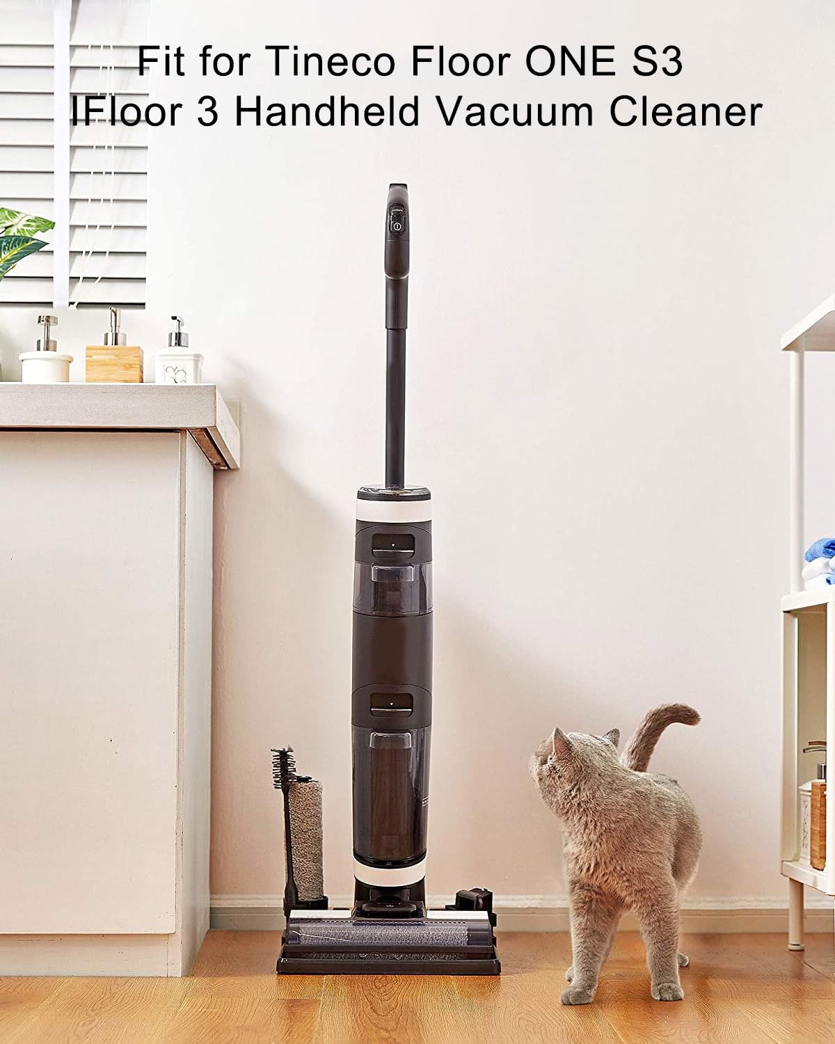 Lower Hose Fit for Tineco Floor ONE S3 IFloor 3 Handheld Vacuum Cleaner, 1" Lower Duct Hose, Vacuum Cleaner Connect Tube