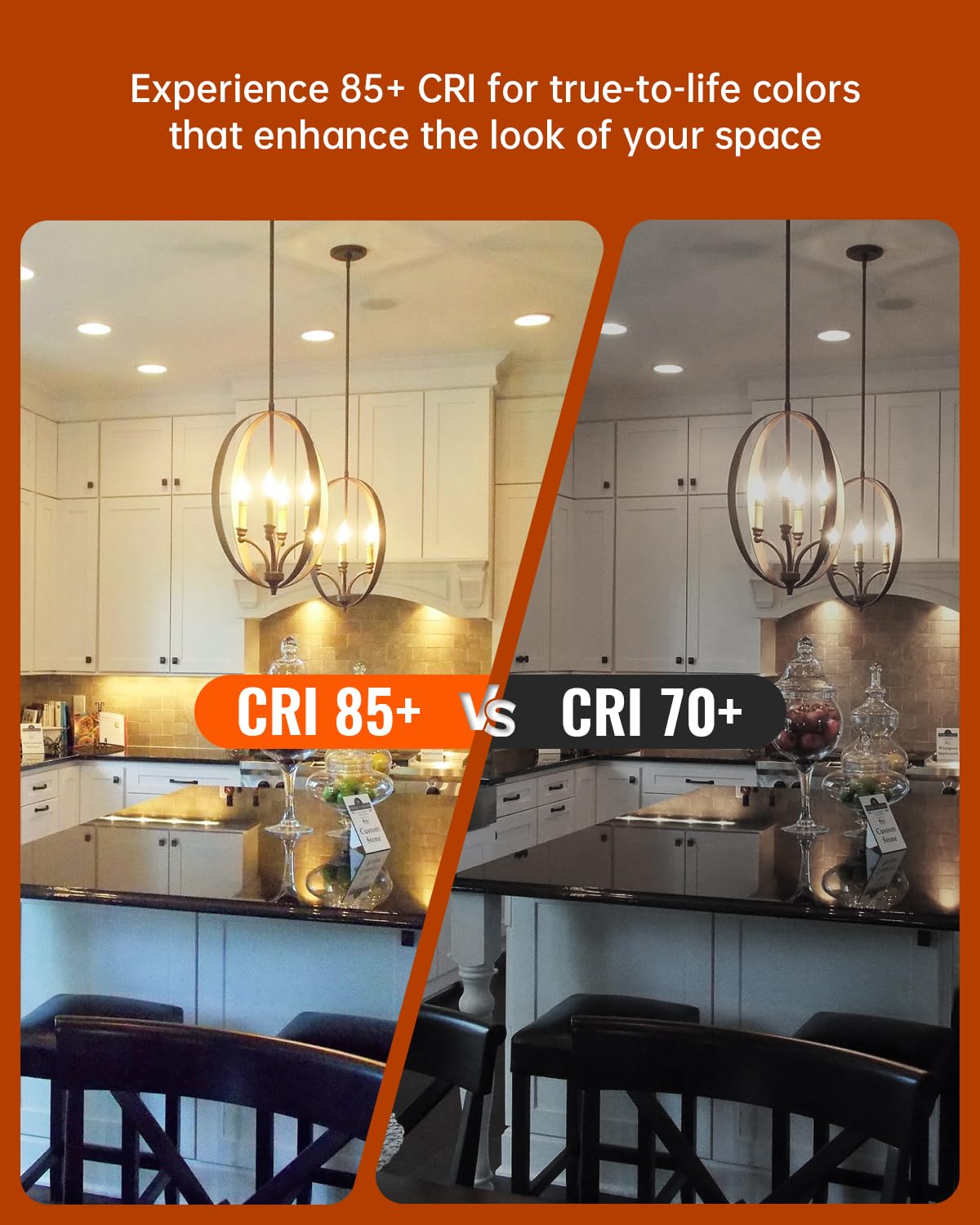 OMED E12 LED Candelabra Bulb 100 Watt Equivalent, 2700K Soft White, Dimmable LED Chandelier Light Bulbs, 7W 1000 Lumen Clear Candle Light Bulb for Living Room, Light Fixture, 6 Pack