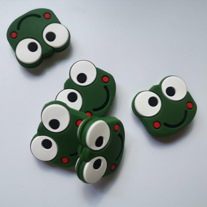 Tennis Dampener Cute/Funny 5 Pack Frog Tennis Racket Vibration Dampener Soft Silicone Tennis Racquet Shock Absorbing Tennis Dampers,Tennis Racket Shock Absorbers