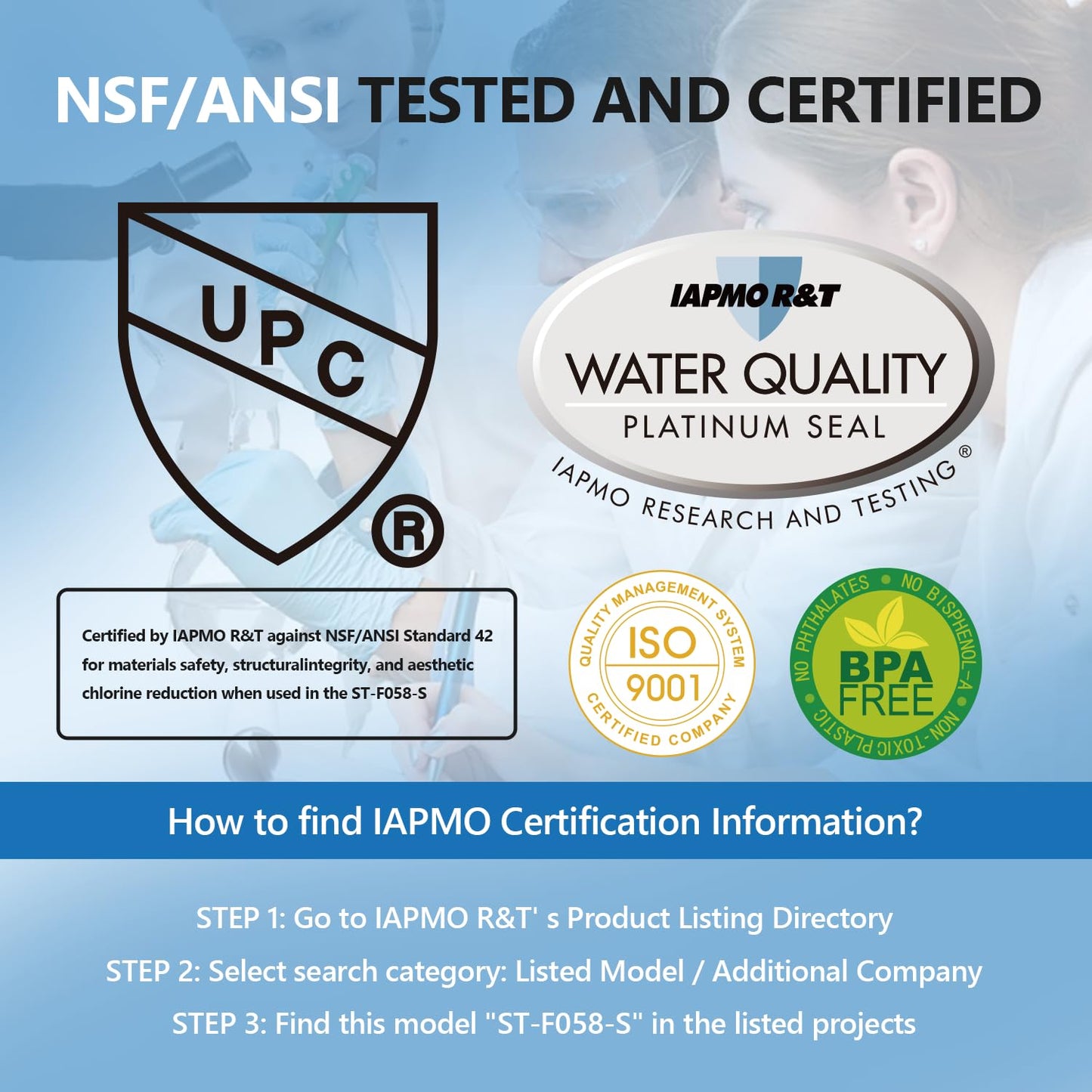 Sabethe Water Filter Replacement for EPTWFU01, Pure Source Ultra II, FGSS2635TD0, FPBC2277RF0, EWF02, white (3 Count Pack Of)