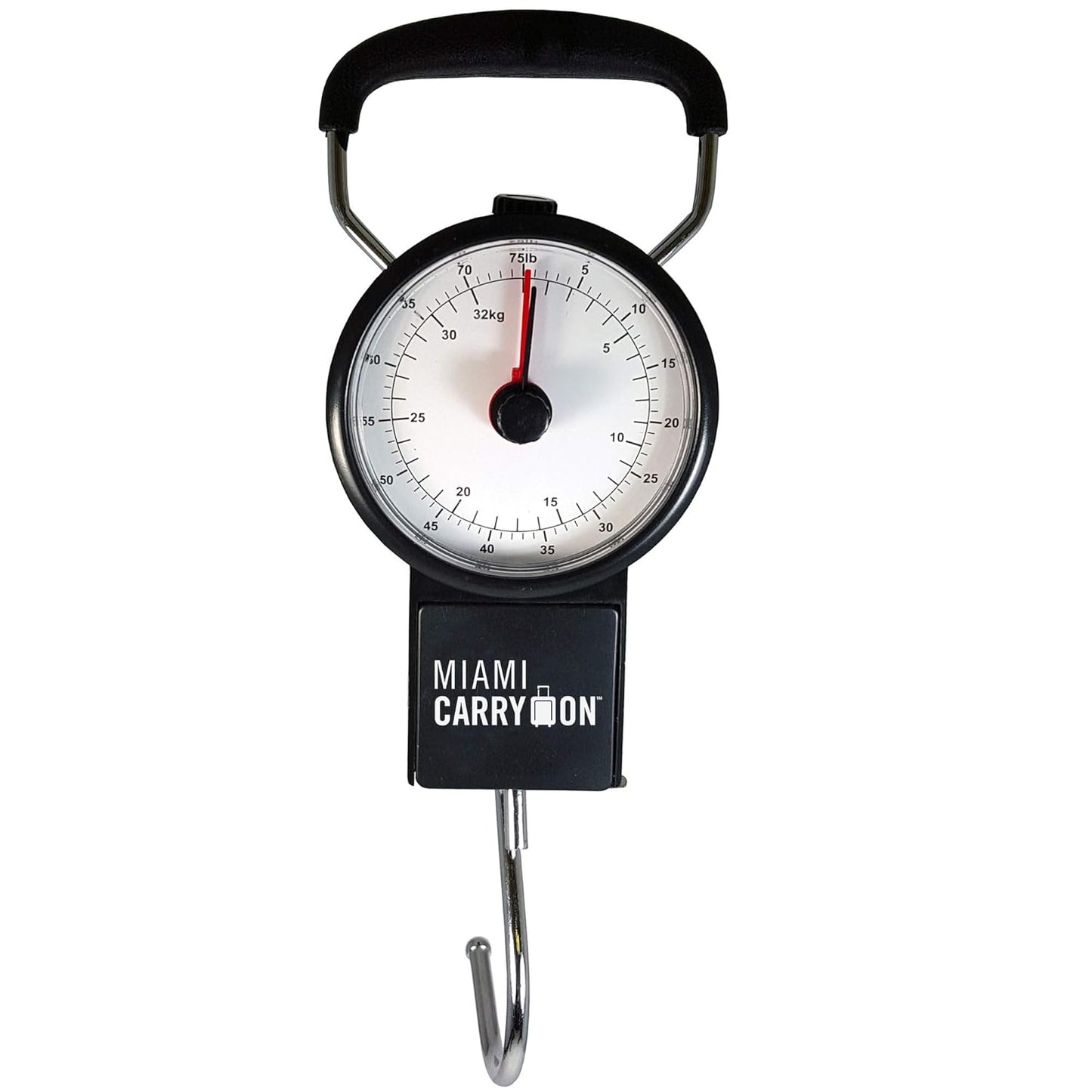 Skiennix Mechanical Luggage Scale - Accurate Weight Measurement Up to 75 Pounds | Includes Tape Measure