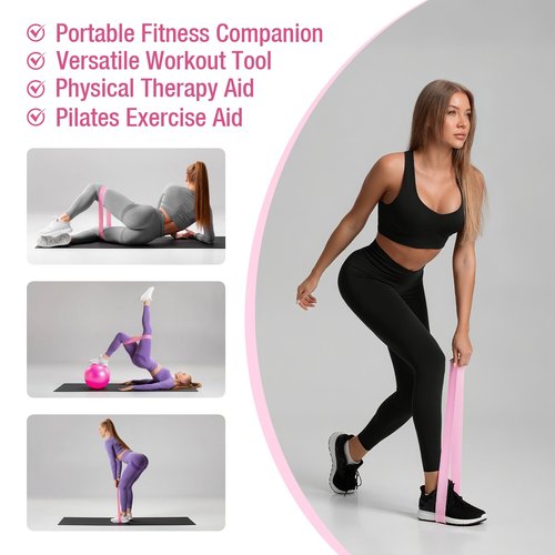 ASIEIT Home Pilates Essentials Kit 13Pcs for Women, Pilates Equipment Set with 14'' Ring, 10" Ball & Resistance Bands, Portable Pilates Ring and Ball Set for Starters Home Workouts
