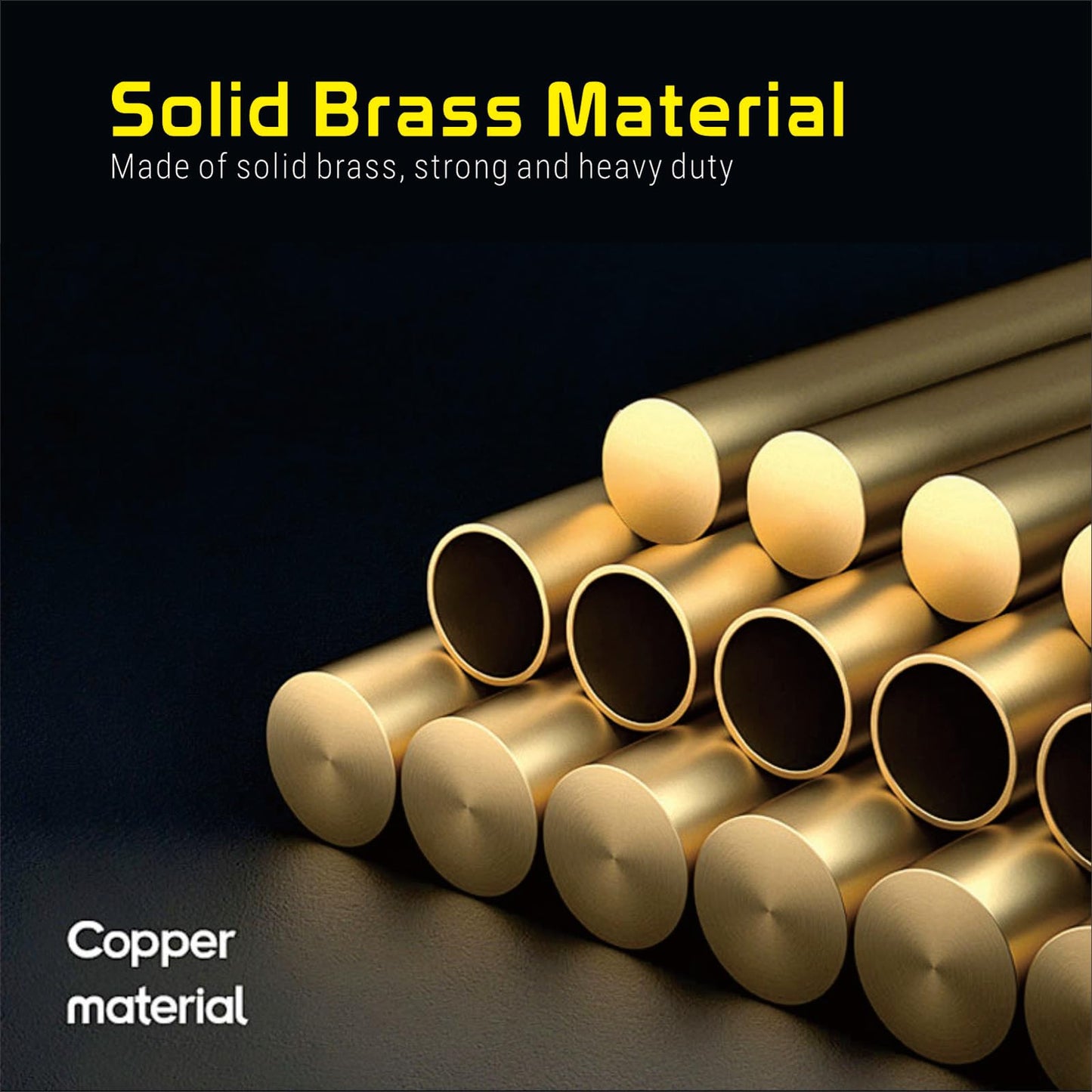 Siwil Brass Door Filler Plate 1" x 2-1/4" with Round Corner, Door Edge Hole Cover Plate – 2 Pack