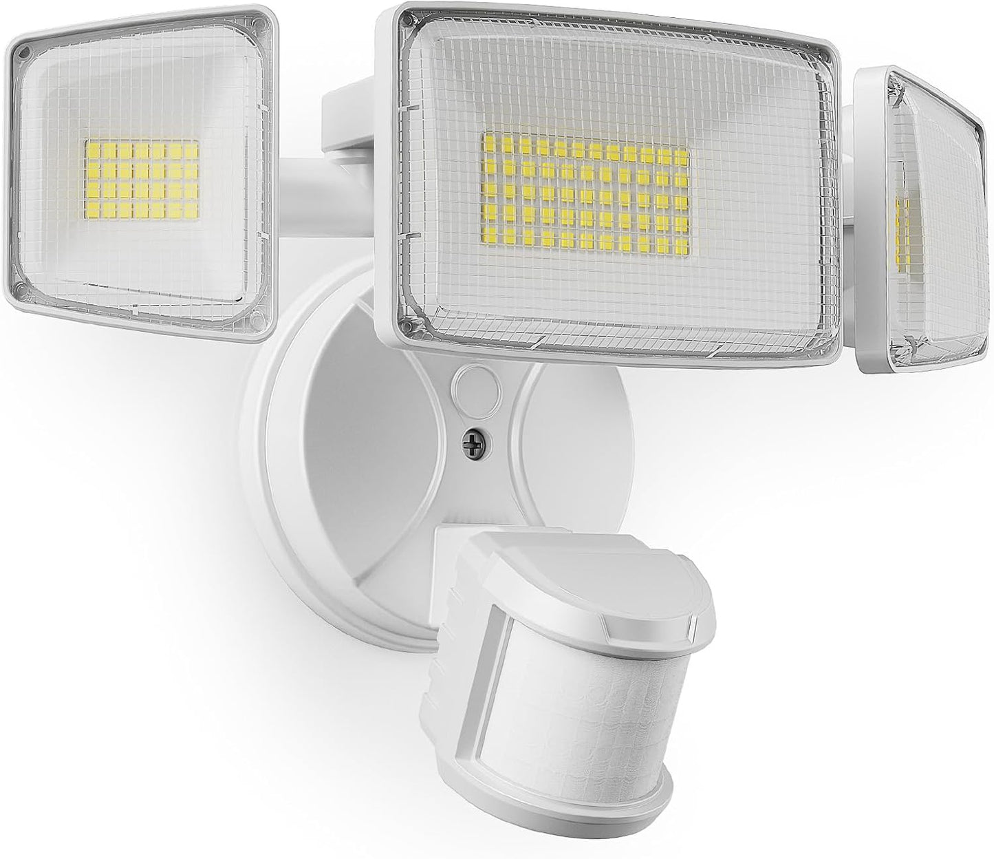 75W LED Motion Sensor Flood Light - Dusk to Dawn Outdoor Security Light, 7500LM, IP65 Waterproof