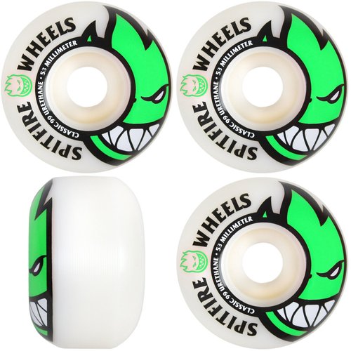 Spitfire Skateboard Wheels 53mm Bighead with Bones Reds Bearings