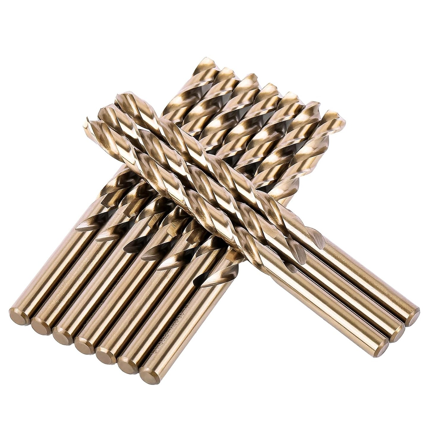 29-Piece High Speed Steel Drill Bit Set with Metal Indexed Case - 135° Tip for Wood, Plastic & Stainless Steel