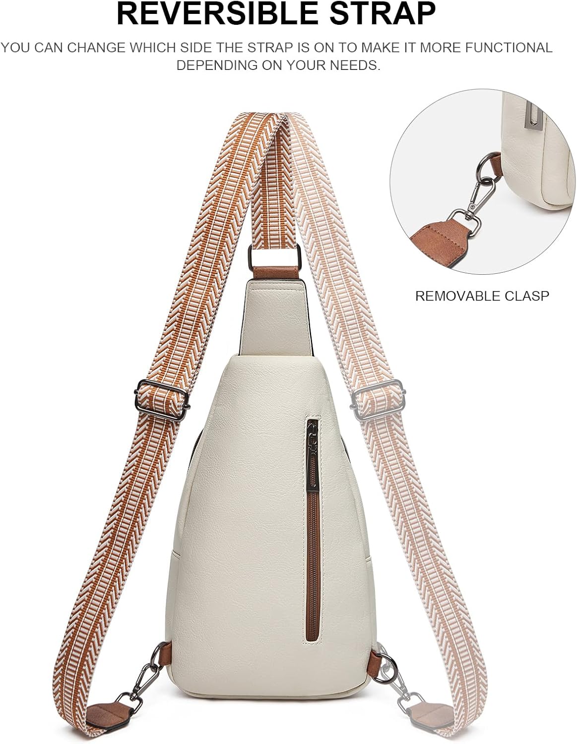 Skiennix 7L Sling Bag - Stylish Crossbody Purse for Women | Compact Travel Shoulder Backpack