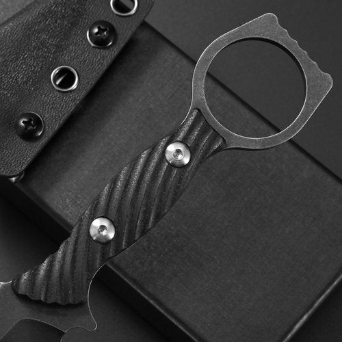 Gtkii GTK399 Fixed Blade Knife D2 Steel Blade G10 Handle Full Tang EDC Tool Knifes for Outdoor Camping Hiking Survival