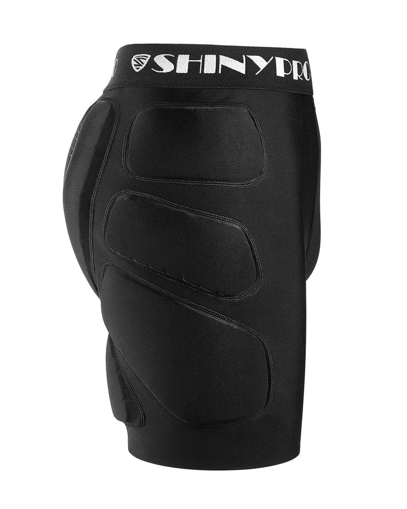 SHINYPRO Protective Padded Shorts for Snowboard and Skate CE Level 2 Butt and Tailbone Heavy Duty Protection