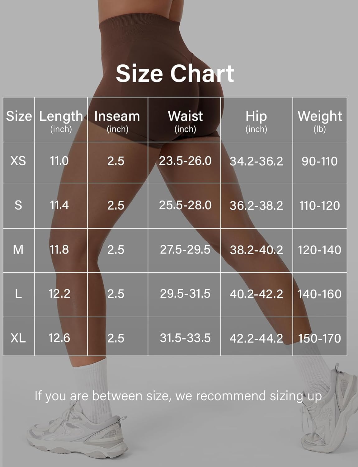 VOYJOY Women's Workout Shorts - Scrunch Butt Lifting Seamless Booty Biker Shorts | 2.5" to 6" Sizes