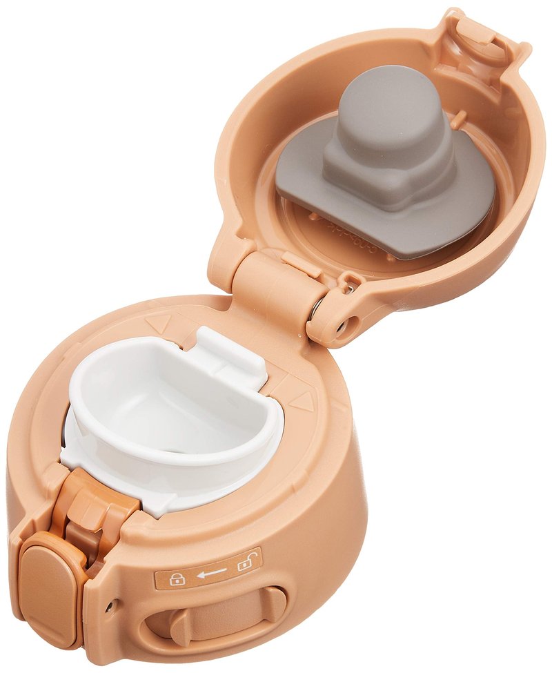 Zojirushi SM-S10T-DM Mug Bottle Stopper Set, (W x D x H): 2.4 x 2.8 x 1.8 inches (6 x 7 x 4.5 cm), Honey Gold