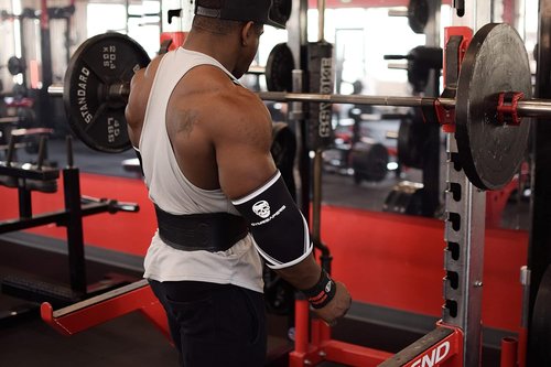 Gymreapers Elbow Sleeves - 5mm Neoprene Compression Support for Weightlifting & Tendonitis Relief