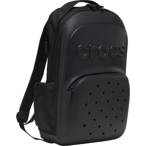 Crocs Classic Backpack, Personalize with Jibbitz Charms, Black, One Size