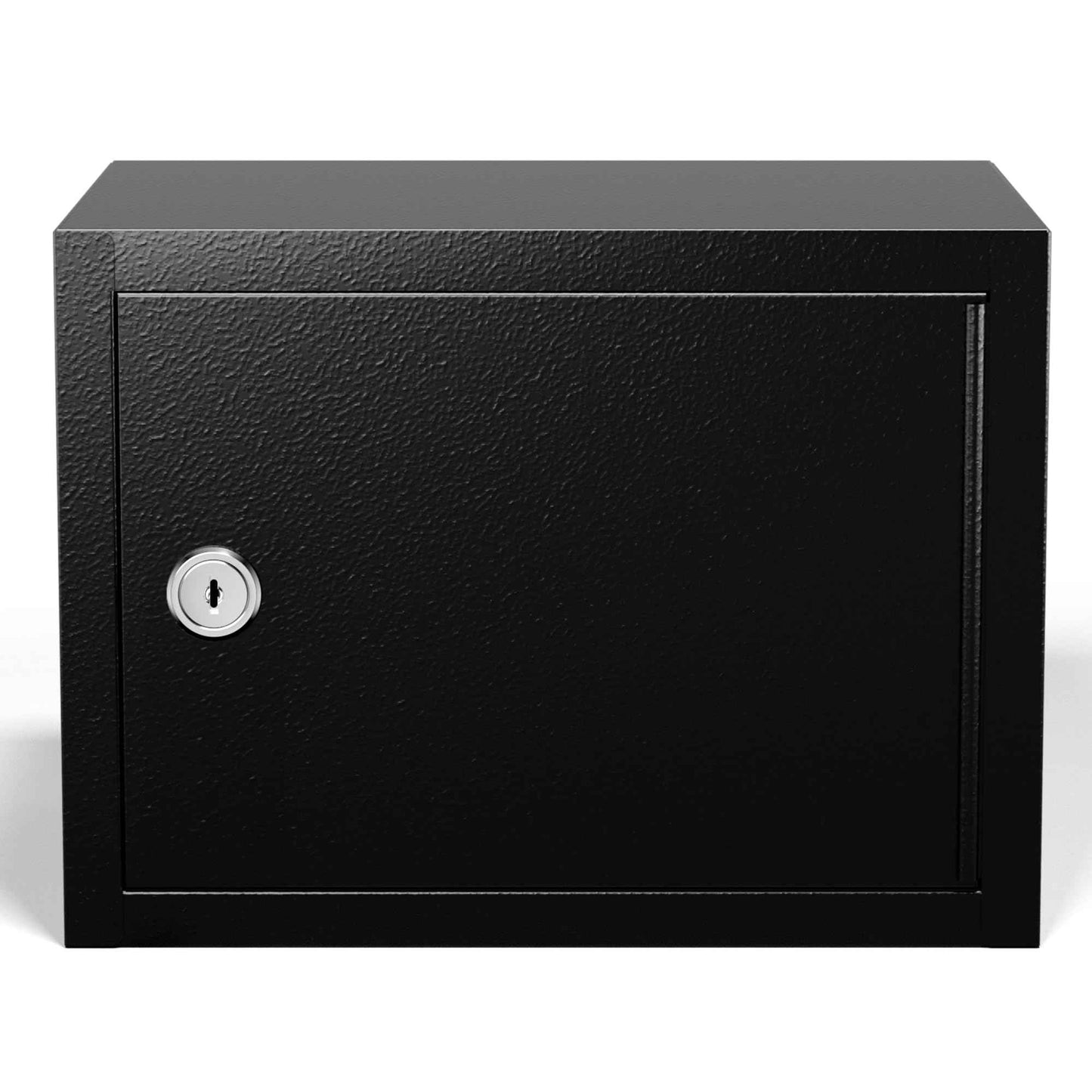 Small Safe - (0.22 cu. ft.) Mini Money Box with Combination Lock for Kids, Medicine Box for Grandmother, Phone & PSP Safe Box for Improved Self-Control (Key Lock)
