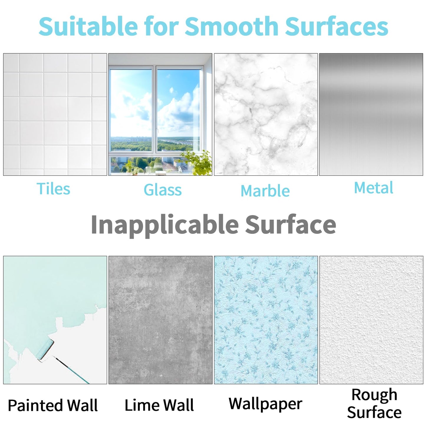 STWWO Adhesive Hooks for Walls No Damage 4 PCS, Heavy Duty Aluminum Strong Adhesive Towel Hooks for Bathrooms for Inside Shower for Hanging Loofah, Clothes, Robes