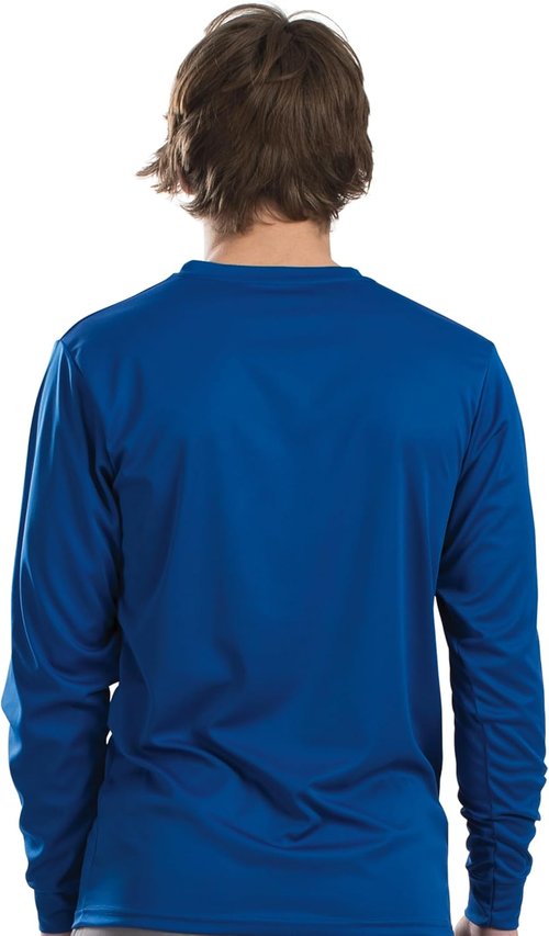 Augusta Sportswear Wicking Long Sleeve Athletic Shirt - Sun Protection for Outdoor Activities