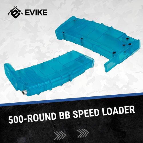 Evike Airsoft - 120rd Universal BB Speed Loader for 6mm Airsoft Guns | Efficient & Durable