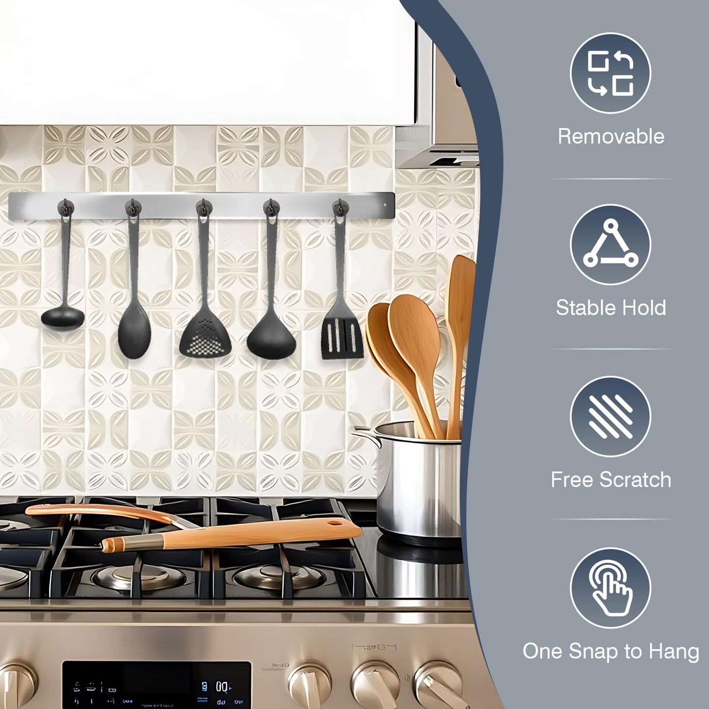 Neosmuk Magnetic Hooks, Cruise Ship Essentials, 40lb+ Heavy Duty Magnetic Hooks for Cruise Cabins, Refrigerator, Grill, Hanging, and Travel | Extra Strong Must-Haves Magnet Hook,Gunmetal,Pack of 10