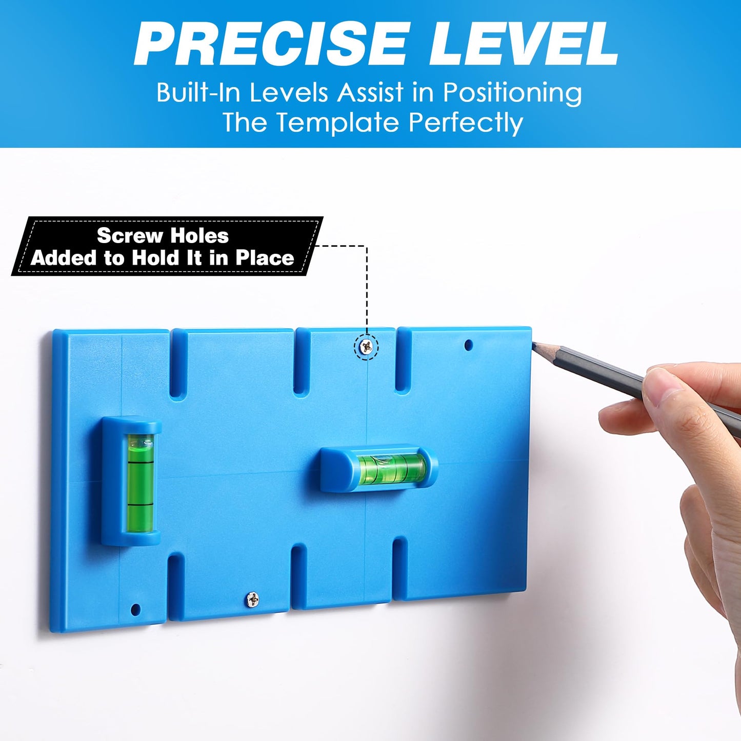 Ceoighe Labor Saving Devices for Old Work Box, Replacement for WTL-12/WTL-34 Combination Electrical Box Cutter for 1-Gang/2-Gang Metal Boxes, Non Metallic Electrical Box, 3-Gang/4-Gang, Built In Level
