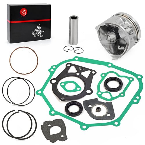 285cc Engine 4 Stroke Top End Piston & Ring and Gasket Seal Kit Standard Bore Compatible with Yamaha Golf Cart G2 G5 G8 G9 1985-1995 G11 1993 1994 J38-11610-00 J38-11631-01