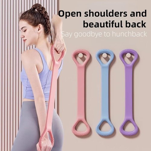 ANIS·KEAAR Figure 8 Resistance Band - Elastic Fitness Rope for Full-Body Workouts | Ideal for Yoga, Pilates & Physical Therapy