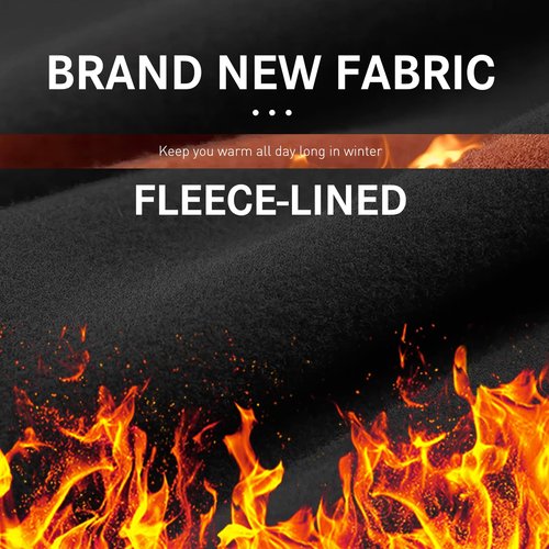 Hi Clasmix Fleece Lined Leggings for Women - High Waisted Winter Yoga Pants, Warm Thermal Running Workout Tights