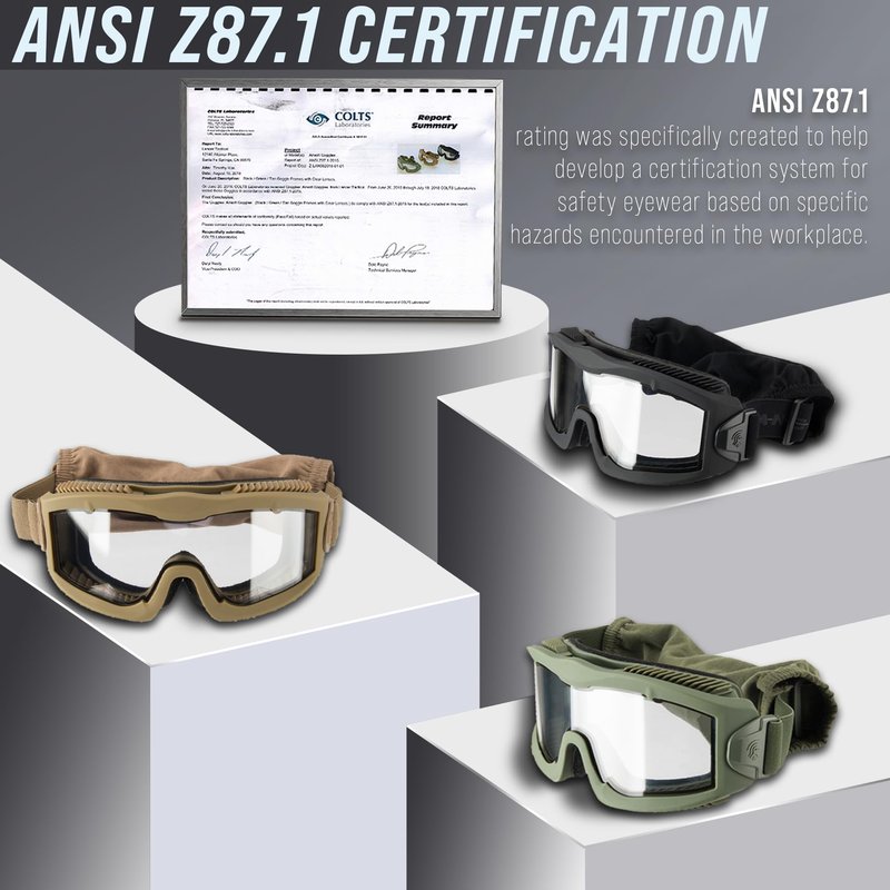 Lancer Tactical AERO Airsoft Tactical Safety Goggles -3mm Dual Pane Lens, Anti-Fog Glasses for Hunting and Cycling-One Len (Black/Yellow)