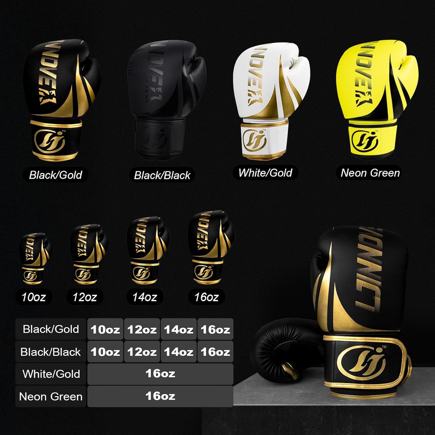 Regine Switzerland Boxing Gloves - Multi-Layer Padding for Sparring & Training | 10, 12, 14, 16 oz