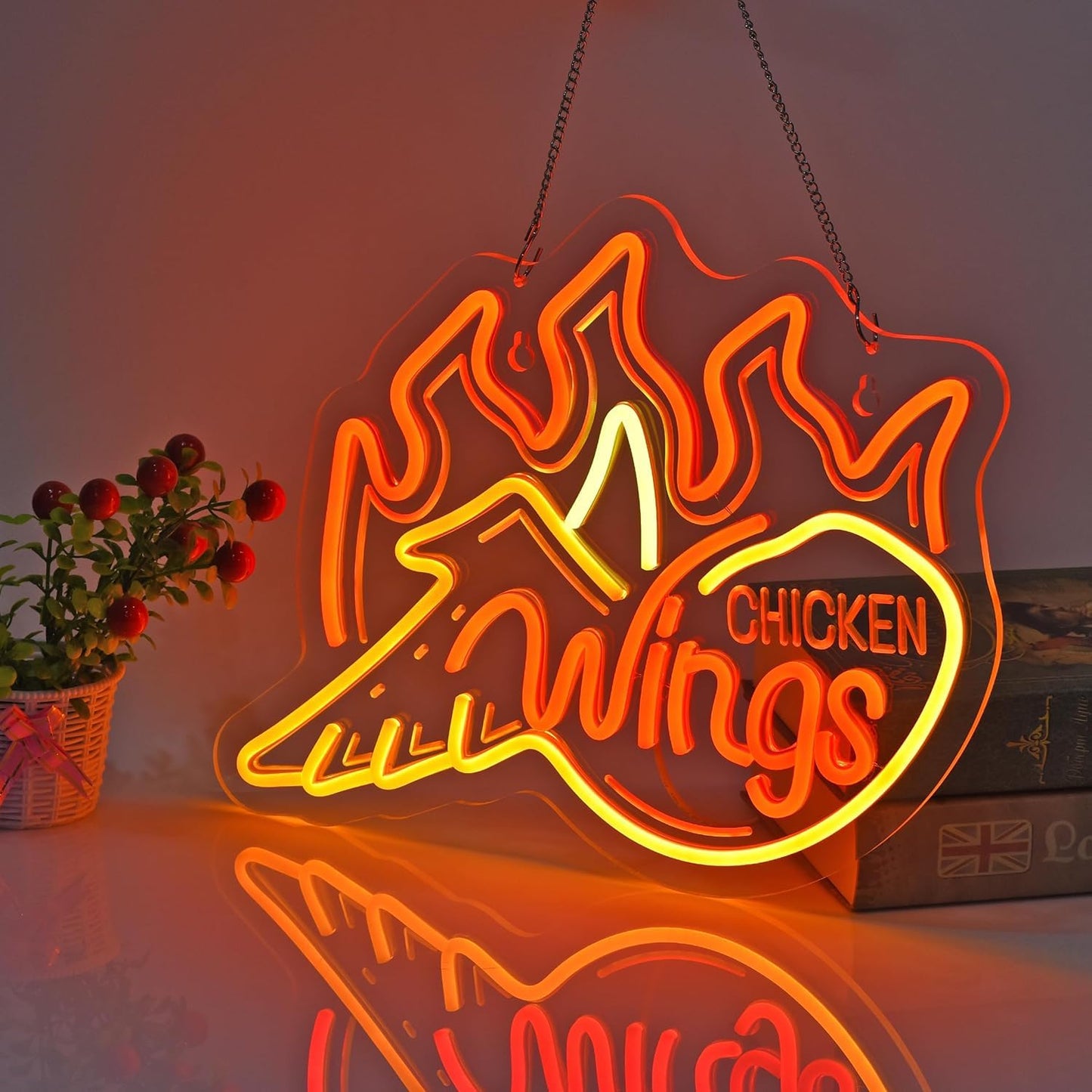 Jomobuty Hanging Chains for Neon Signs(2 pcs)