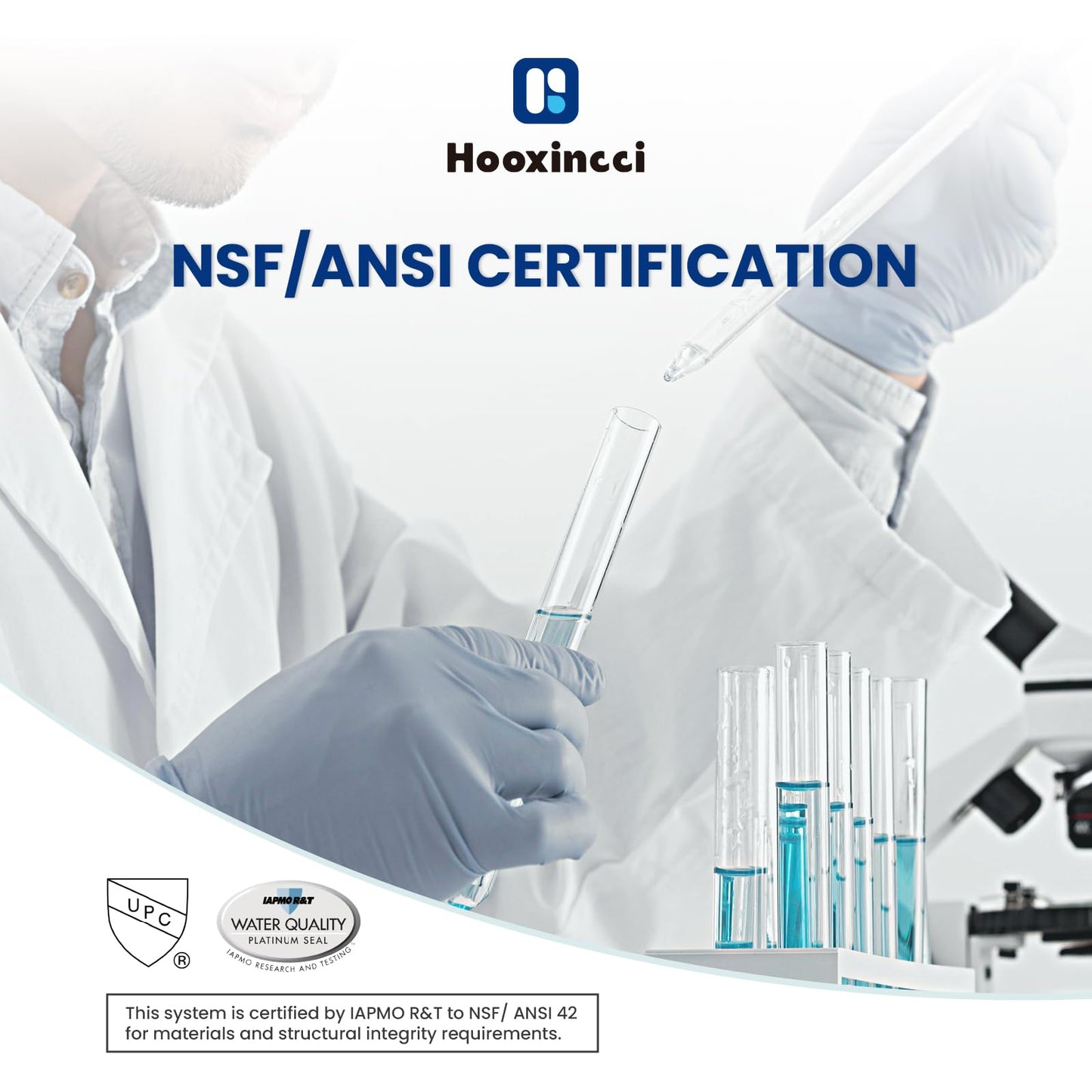 Hooxincci W10295370A Water Filter Replacement for EDR1RXD1,Filter 1,WHR1RXD1,P4RFWB,46-9081,46-9930,2 in 1,1Pack