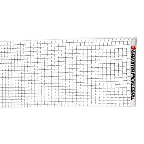 Gamma Portable Pickleball Net, 2mm Braided Indoor and Outdoor Pickleball Net for Practice, Friend and Family Games, and More, 11' Net Only