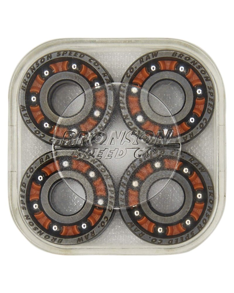 BRONSON SPEED CO. Raw Box/8 Skateboard Bearings - 1 Set