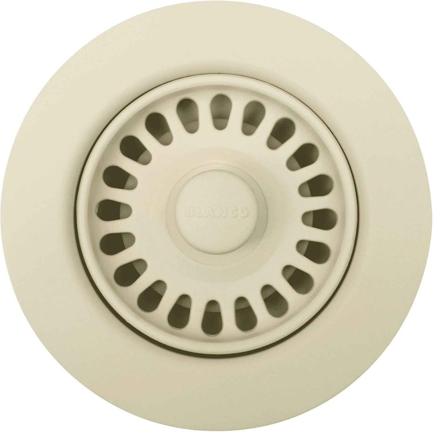 BLANCO White SILGRANIT Kitchen Drain Basket Strainer 3.5” - Durable & Stylish
