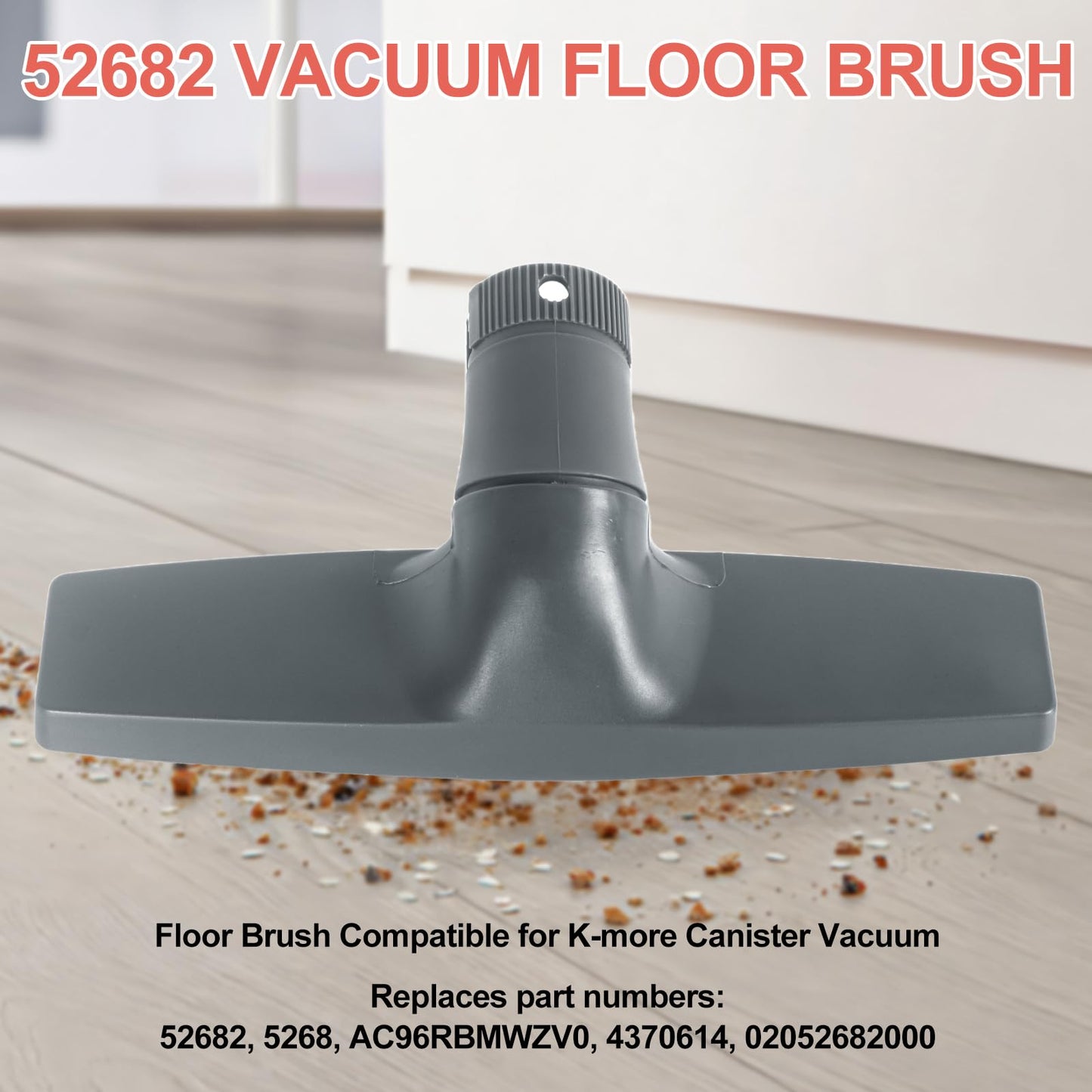 52682 Canister Vacuum Floor Brush for Ken-More Vacuum Cleaners - The Ultimate Solution for Bare Floor Cleaning! (1 Pack)