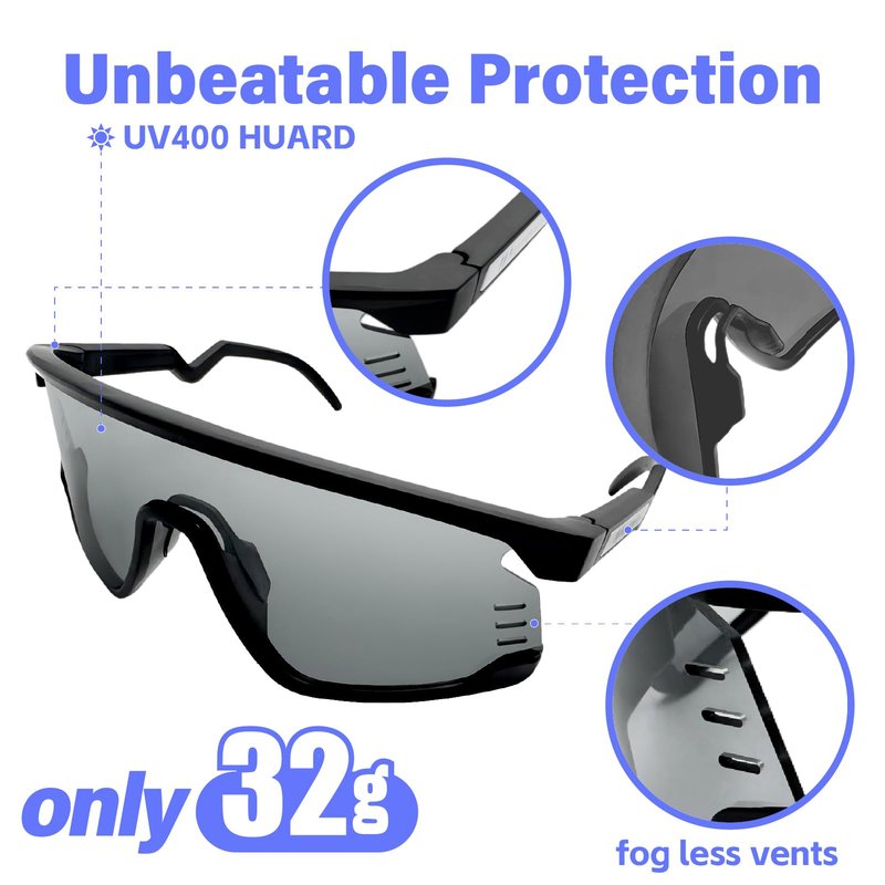 Wynthorix Cycling Sunglasses for Man Women,UV400 Protection,Goggles for Running Baseball MTB Motorcycle Softball Tennis Volleyball Pickleball
