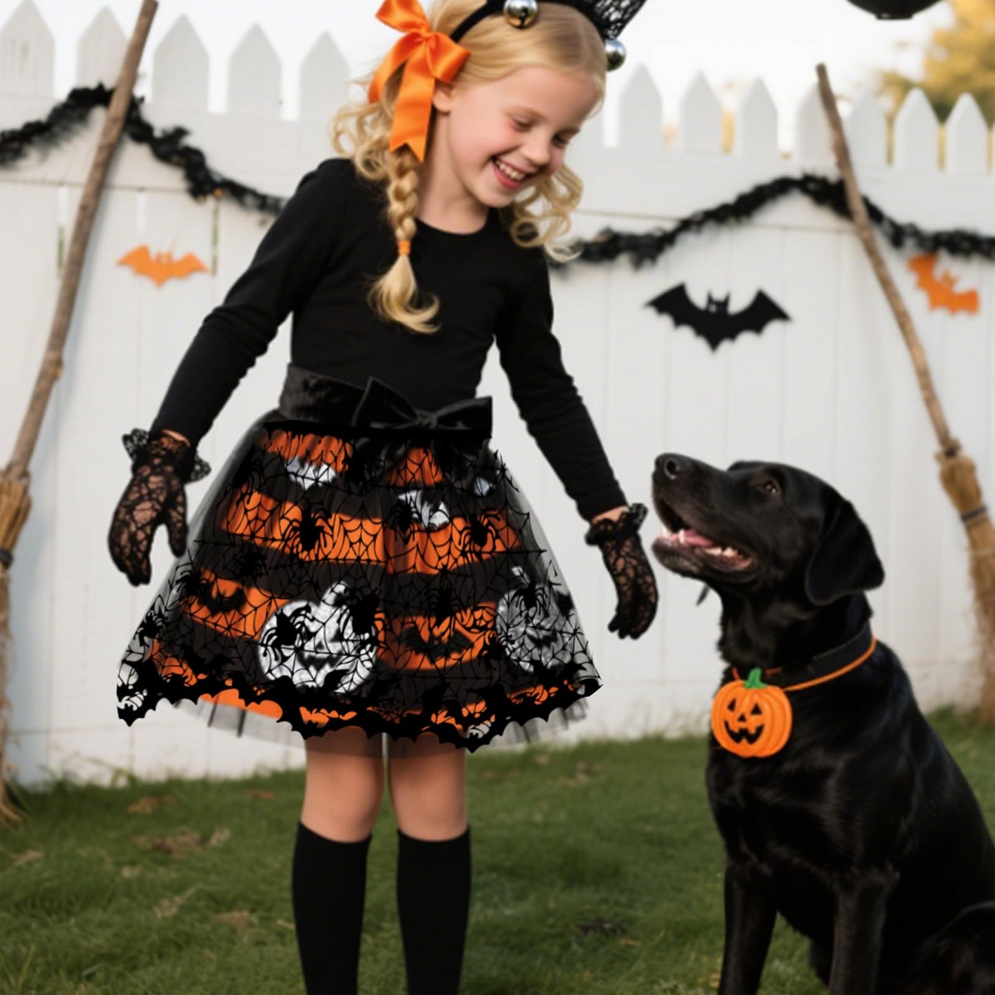 3-Pack Halloween Decorations Indoor, Black Lace Spider Web Lampshade Cover, 20" x 60" – Reusable Polyester Halloween Lamp Shade Topper & Party Decor