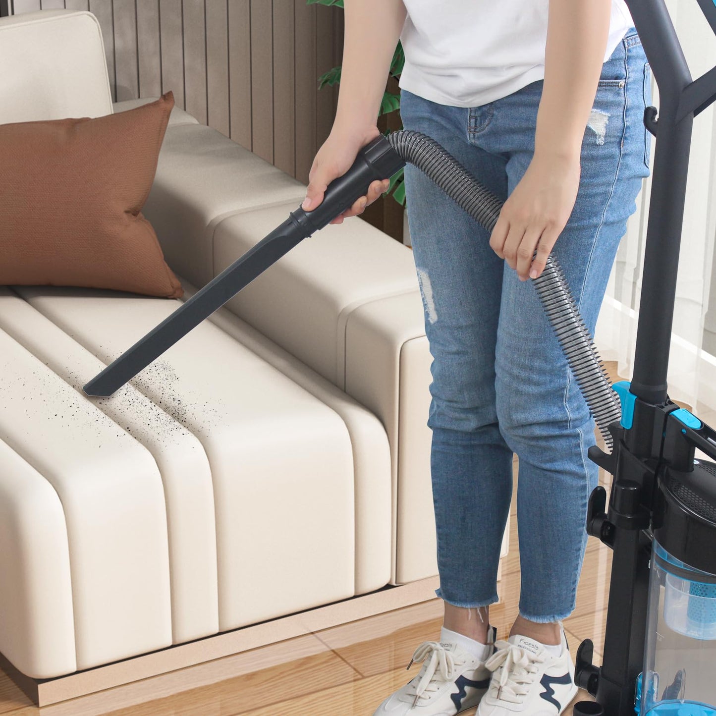 CPAI Replacement Crevice Tool for Bissell 3508 1520 2112 2690 21129 23T7 2112R 2112Z 2112N 15204 15207 15208 15209 1520L 1520N 1520R 1520U 1520V 1520W 1520X PowerForce Compact Upright Vacuum