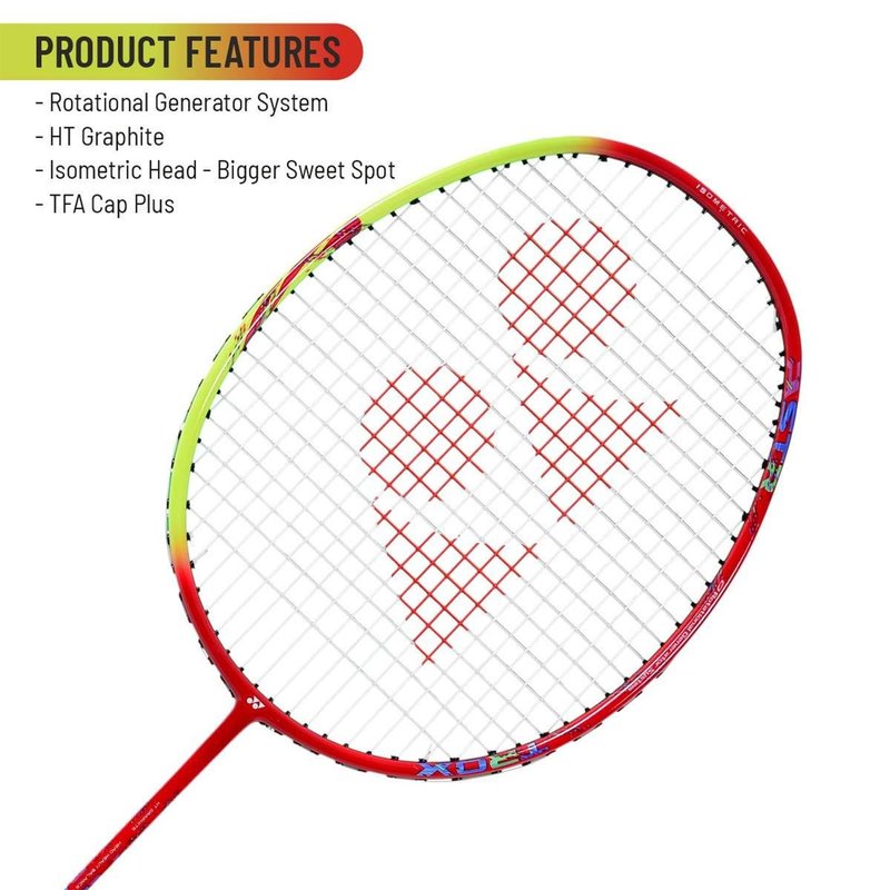 Yonex Astrox 02 Ability Red Strung Badminton Racquet Grip Size 4U G4
