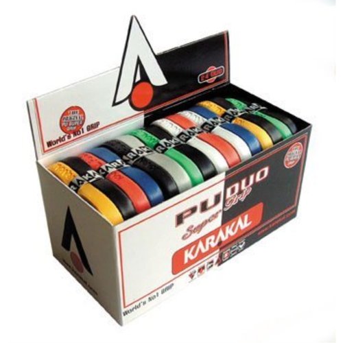 Karakal PU Super Grip Box of 24 (Duo Colors)