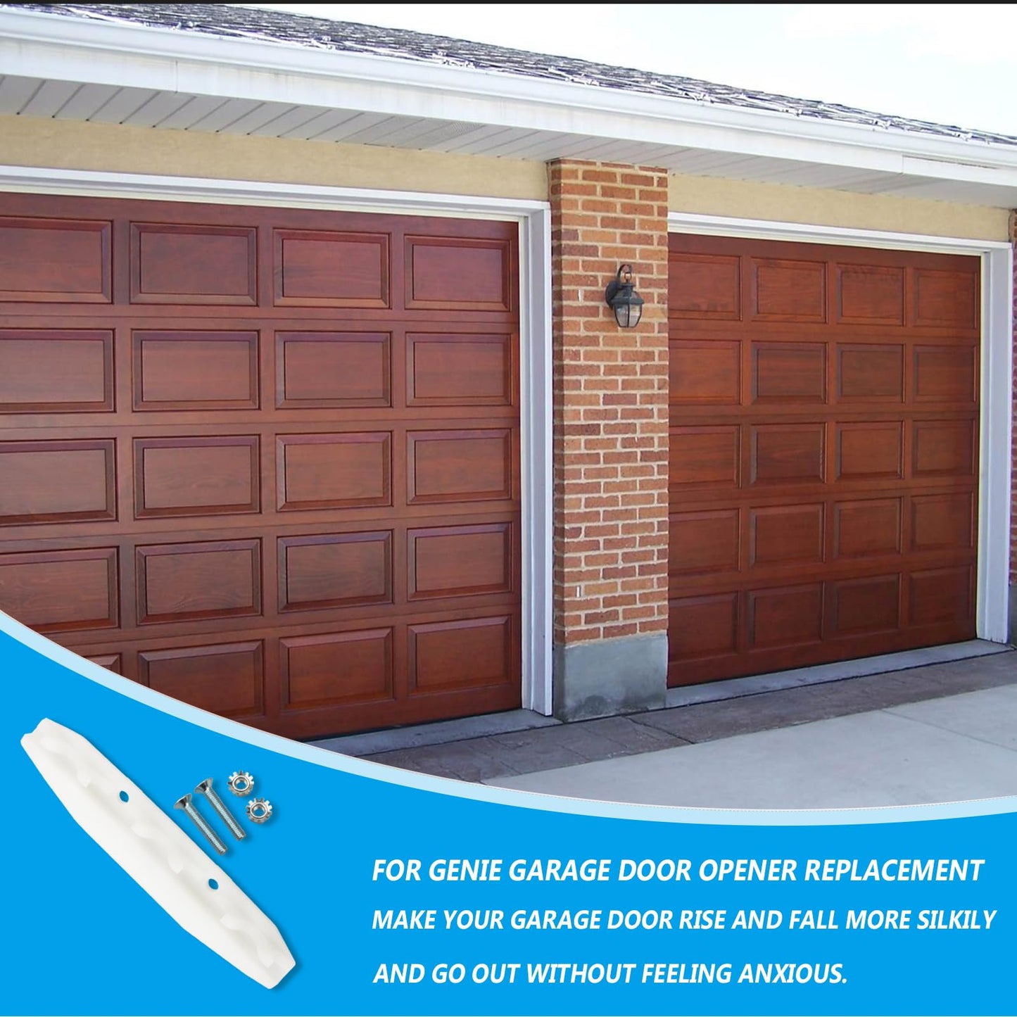 25605R Chain Drive Inner Slide for Genie Garage Door Opener,Compatible with Genie Garage Door Opener Parts, S Chain Drive Inner Slide