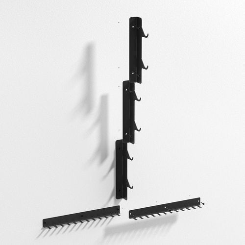 Lat Pull Down Bar Storage Rack - Wall-Mounted Organizer for Gym Accessories | Home Fitness Equipment