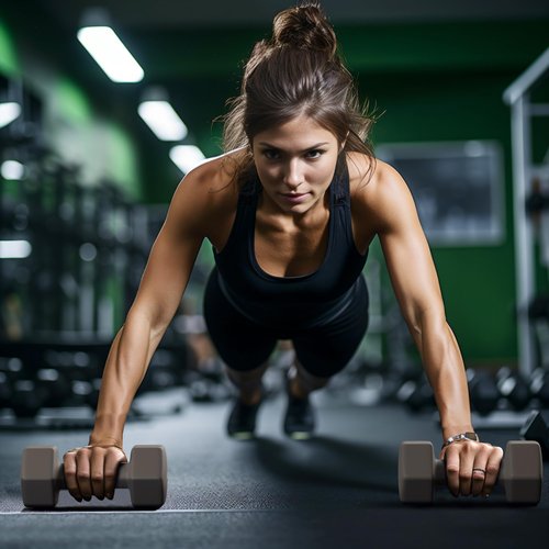 GRETERST Hex Dumbbells Set Rubber Coated Hand Weights Exercise & Fitness for Home Gym Workouts Weight Strength Training, Anti-Slip, Anti-Roll, Set of 2, Grey, 5LB