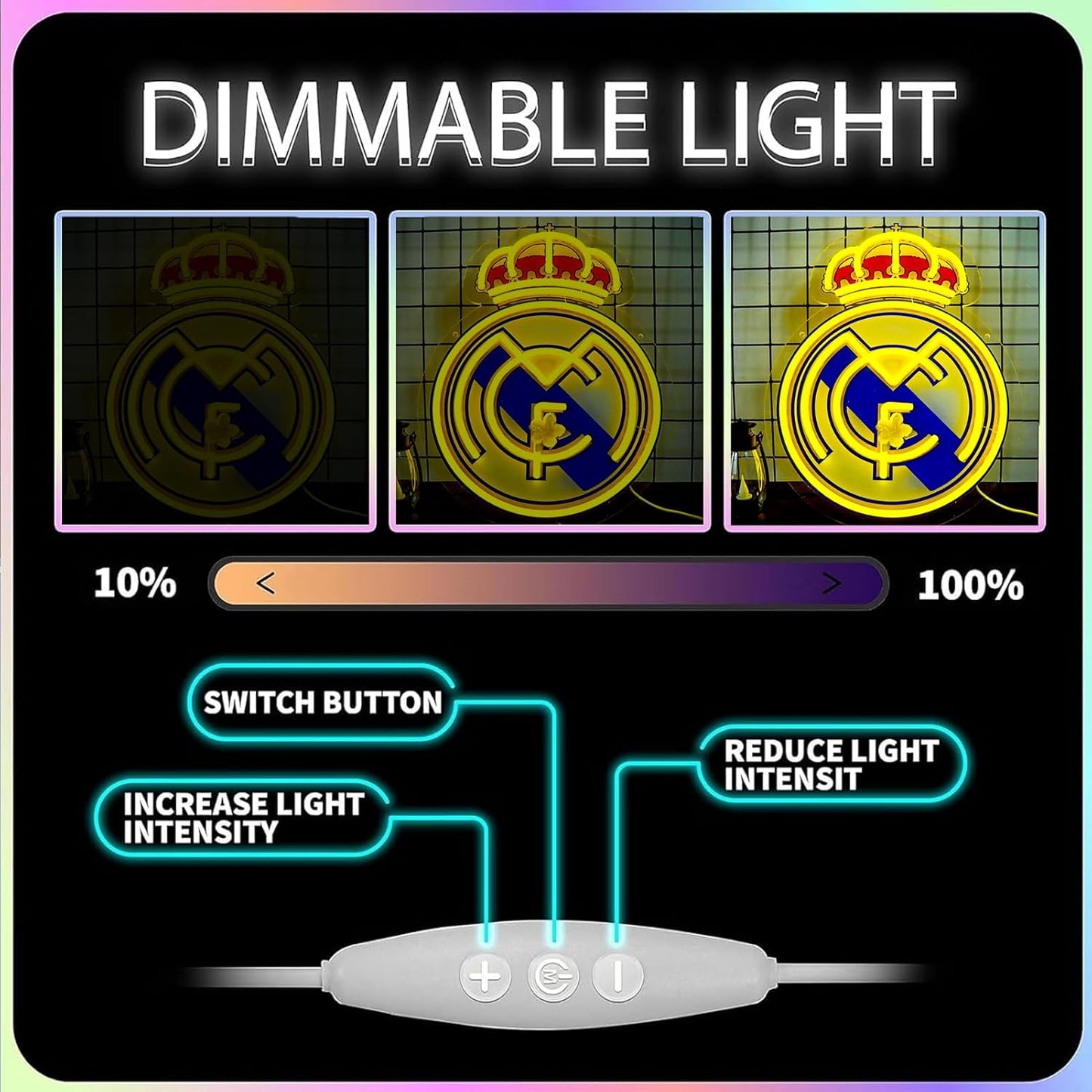 New York Yankees Neon Wall Sign - LED Baseball Team Decor for Man Cave & Bedroom, 13x15 Inch, Perfect Birthday & Christmas Gift