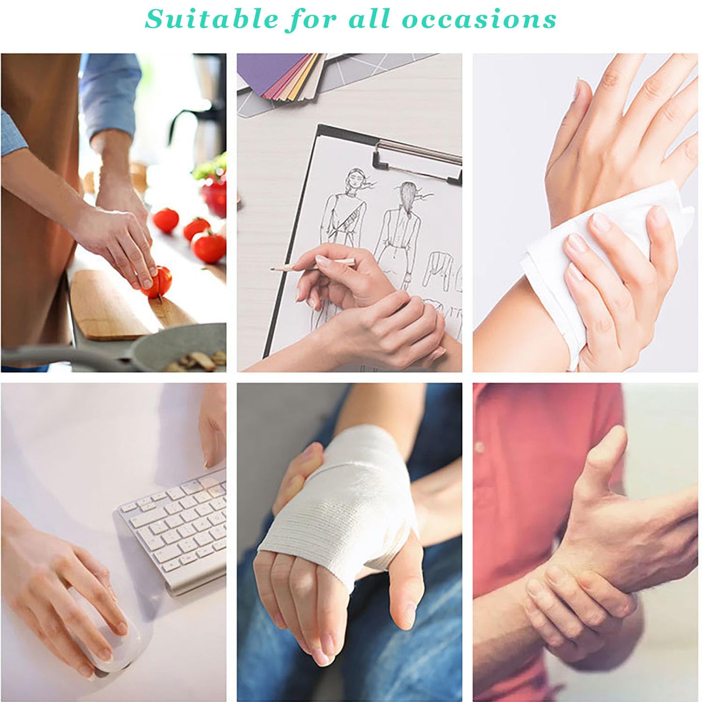 GELAIMAR Thumb Splint with Wrist Brace - Thumb Support Brace for Wrist Hand Thumb Stabilizer Fits Both Right Left Hand for Men and Women