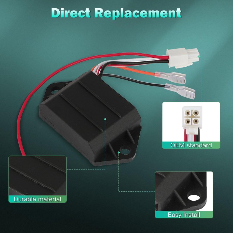 SCITOO CDI module CDI Box 72562-G01 1 pcs Replacement 1991-2002 EZ-Go for Golf Cart 4 cycle gas models 72562-G01 EPIGC107