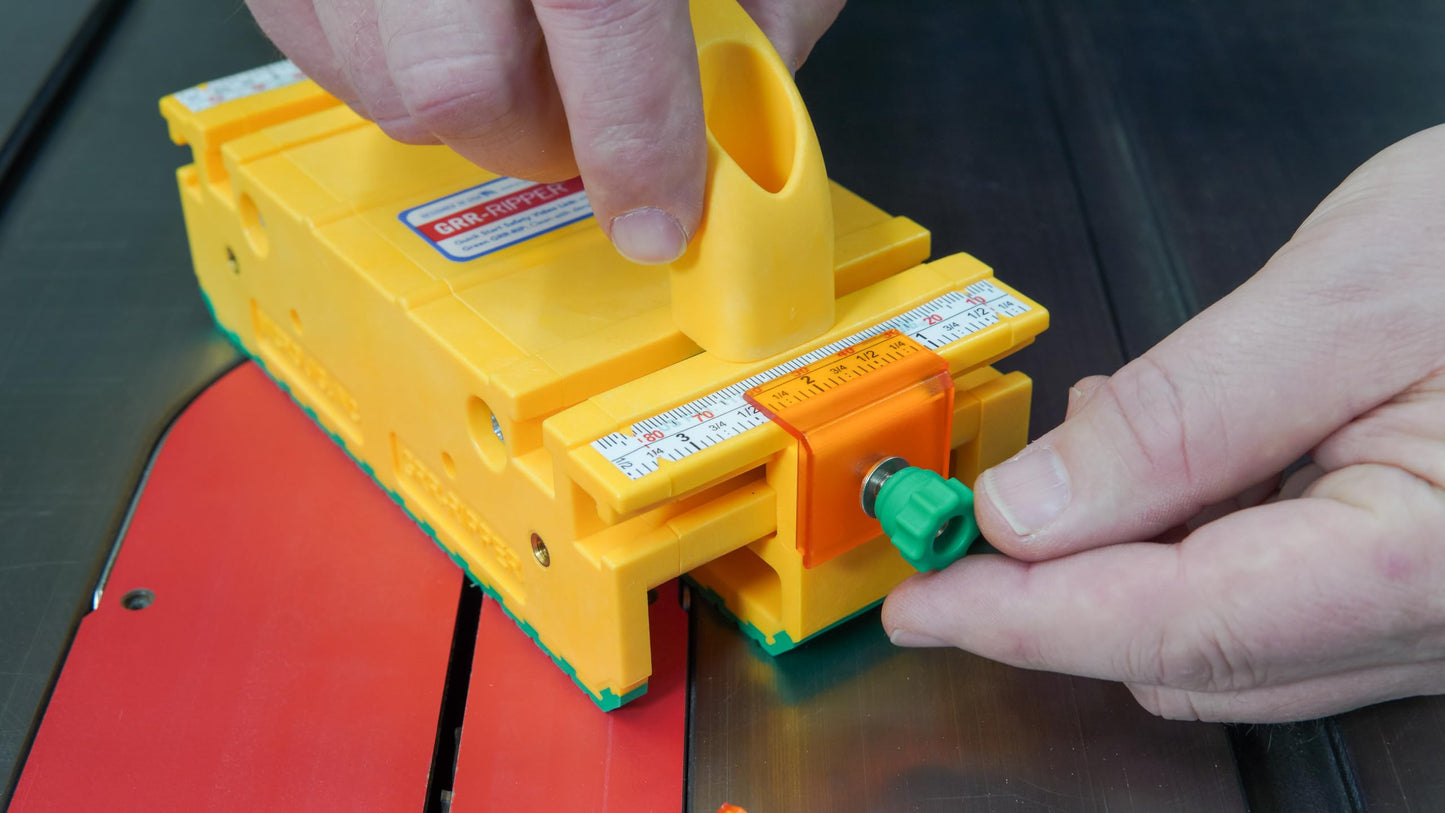 MICROJIG Grr-ripper Safe Rip Upgrade Kit, GRSR-P50K2, Compatible with GRR-RIPPER 3D Pushblock, Table Saw Safety